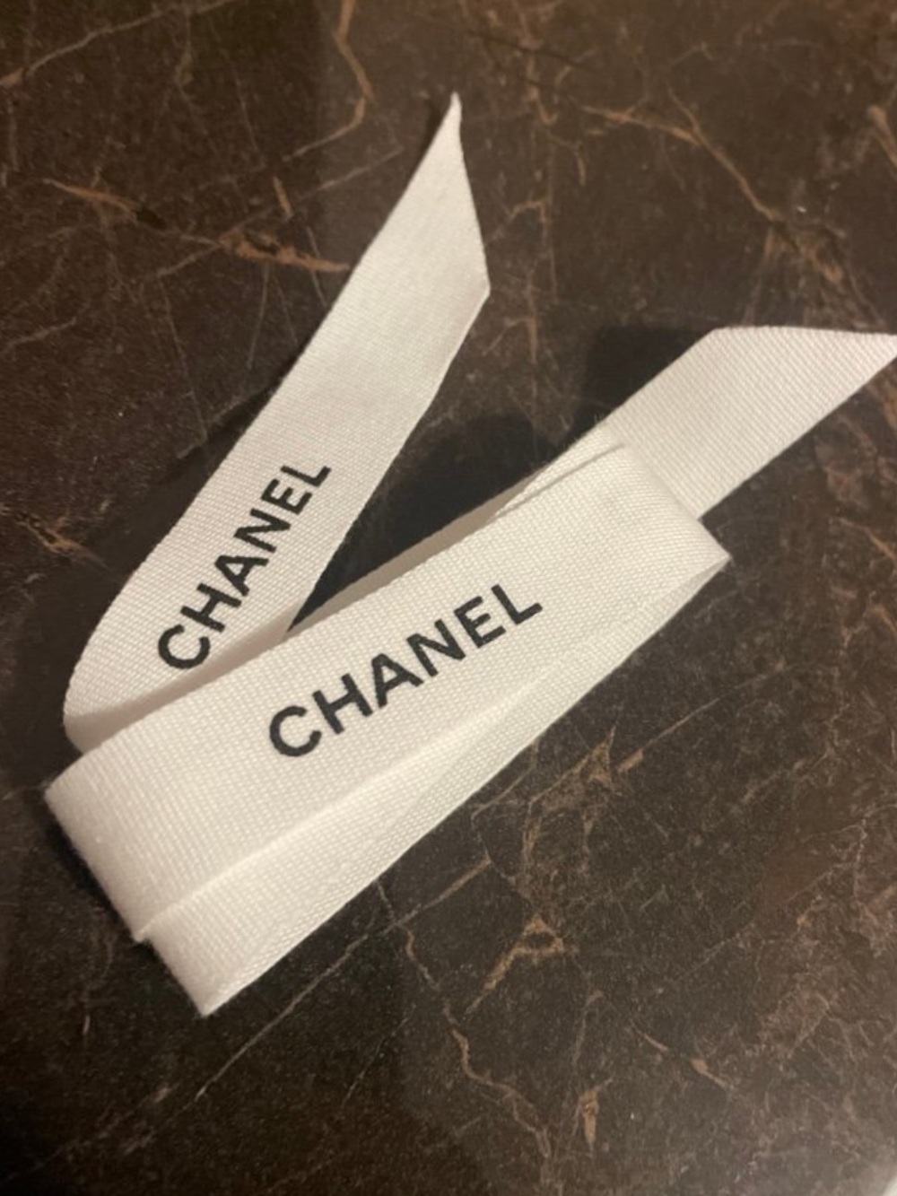 CHANEL ribbon 25-27 inch long